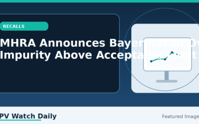 MHRA Announces Bayer Recall Over Impurity Above Acceptable Limit