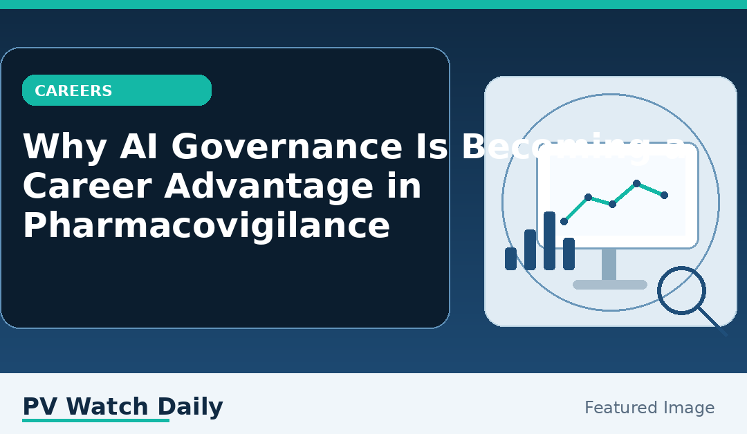 Why AI Governance Is Becoming a Career Advantage in Pharmacovigilance