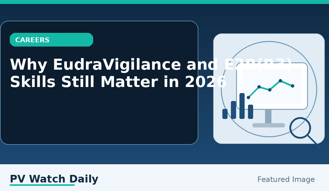 Why EudraVigilance and E2B(R3) Skills Still Matter in 2026
