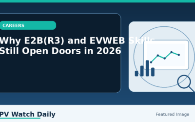 Why E2B(R3) and EVWEB Skills Still Open Doors in 2026