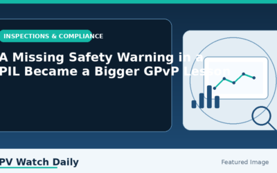 A Missing Safety Warning in a PIL Became a Bigger GPvP Lesson