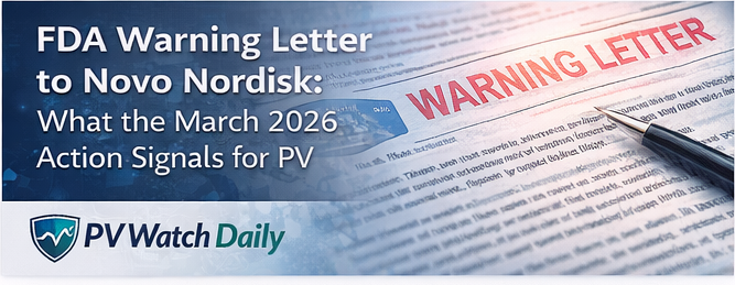 FDA Warning Letter to Novo Nordisk: What the March 2026 Action Signals for PV Compliance