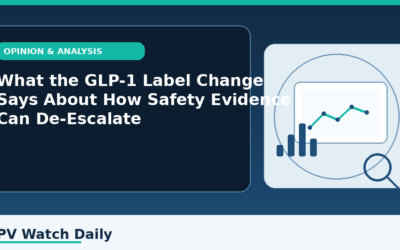 What the GLP-1 Label Change Says About How Safety Evidence Can De-Escalate