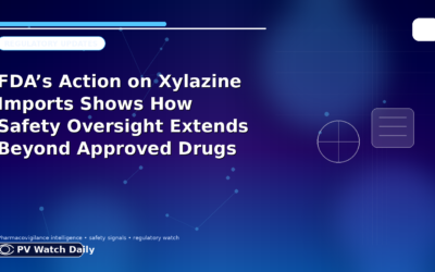 FDA’s Action on Xylazine Imports Shows How Safety Oversight Extends Beyond Approved Drugs