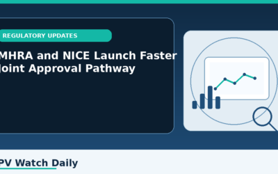 MHRA and NICE Launch Faster Joint Approval Pathway