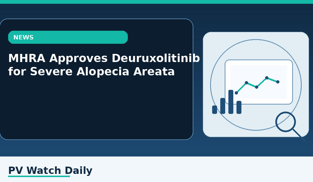 MHRA Approves Deuruxolitinib for Severe Alopecia Areata