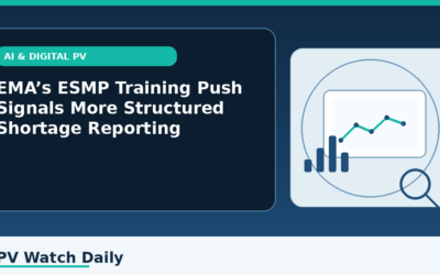 EMA’s ESMP Training Push Signals More Structured Shortage Reporting